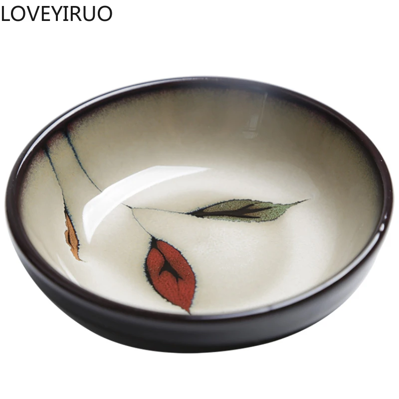 В японском стиле керамика погружения блюдо для закусок творческий вкус