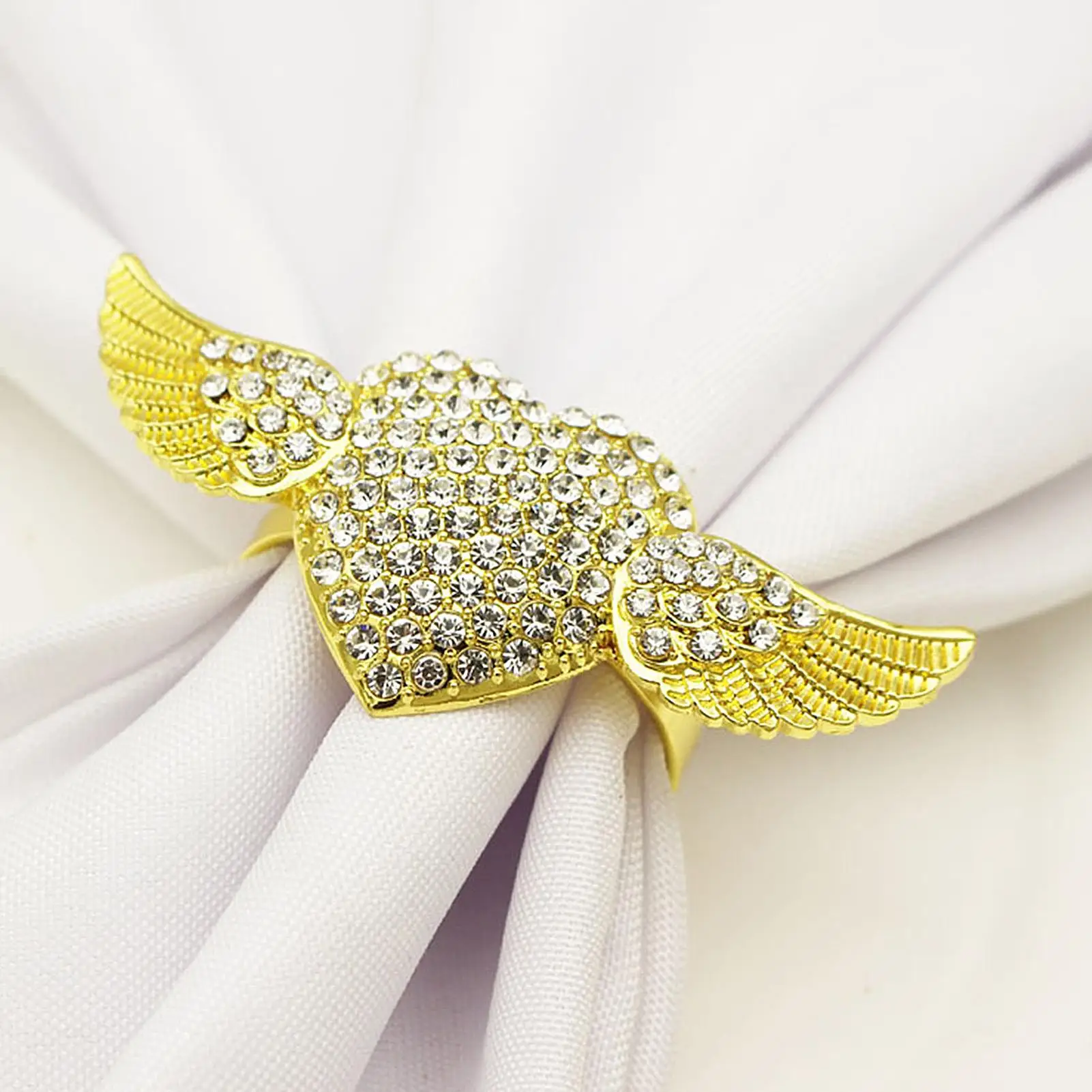 

6 шт., декоративные кольца для салфеток