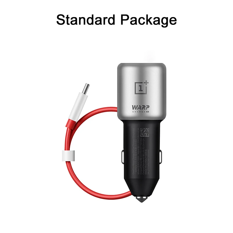 Car Charger Only Оригинальное OnePlus 30 Вт деформационное автомобильное зарядное устройство деформация 30 автомобильное зарядное устройство EU UK вход 12 В 24 В 4.5A выход 5 в 6A Max для OnePlus 7 7T Pro - Тип штекера: Car Charger Only