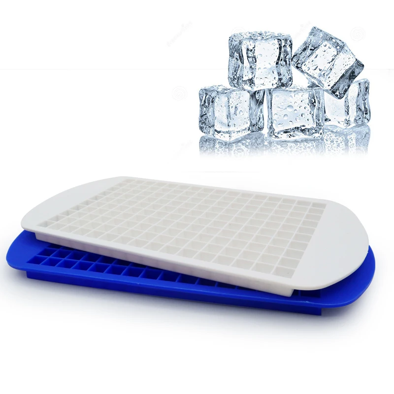 160 сеток Пищевой Силиконовый поднос для Льда Фруктовый кубик льда Сделай Сам