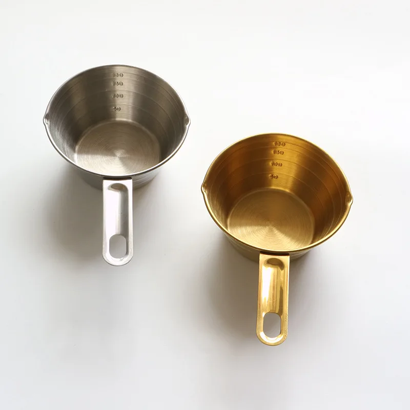 Мерная чашка из нержавеющей стали 304 мерные Инструменты для выпечки инструменты