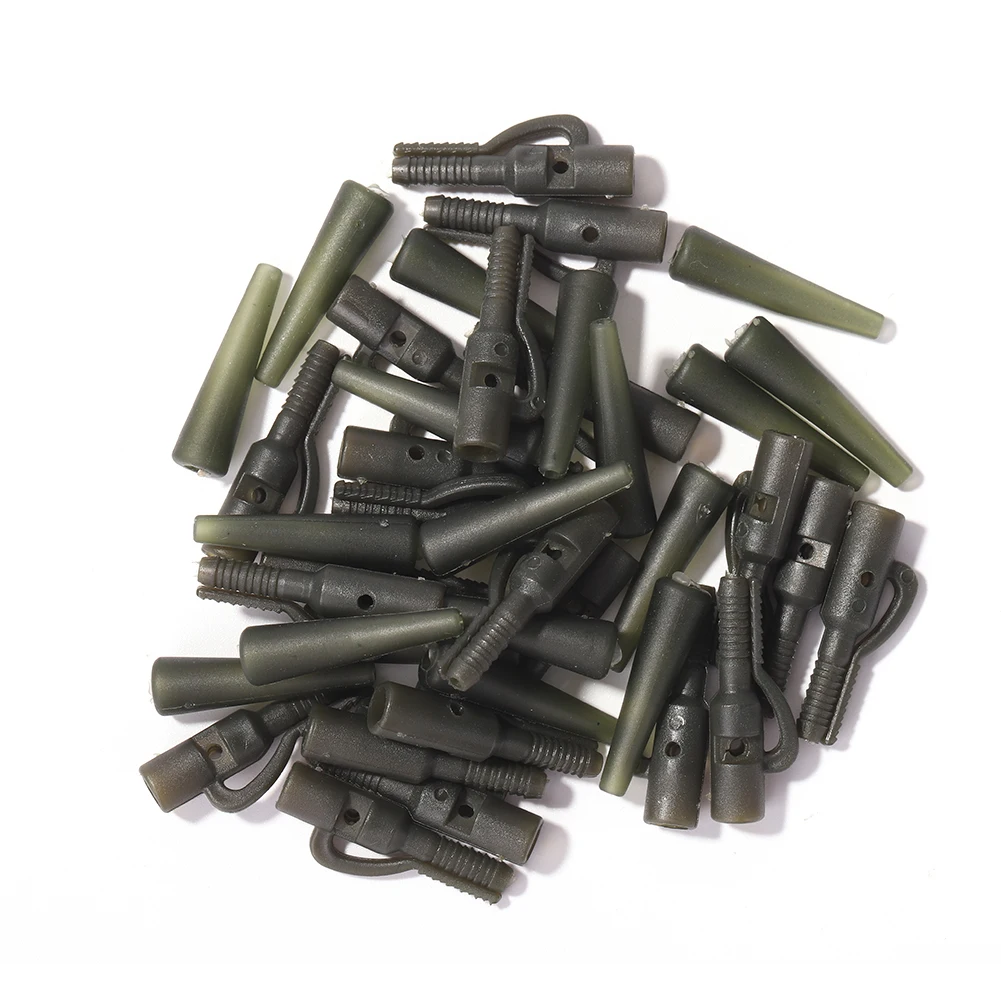 

50 шт./компл. рыболовные снасти, безопасные зажимы, резиновые трубки для ловли карпа, рыболовные снасти, инструменты, рыболовные аксессуары