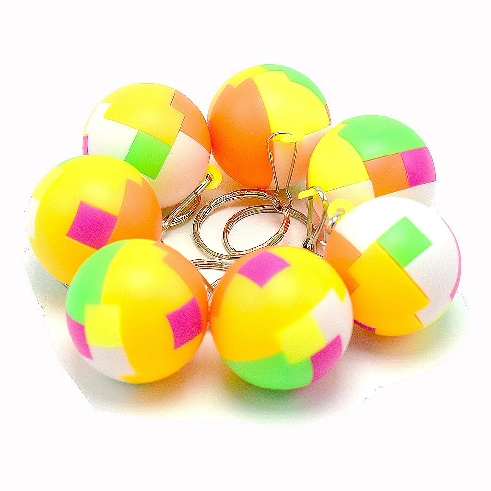 

Novel Assembly Combination Small Toys Intelligence Hole Lock Toys With key Ring To Install Surprise Toys