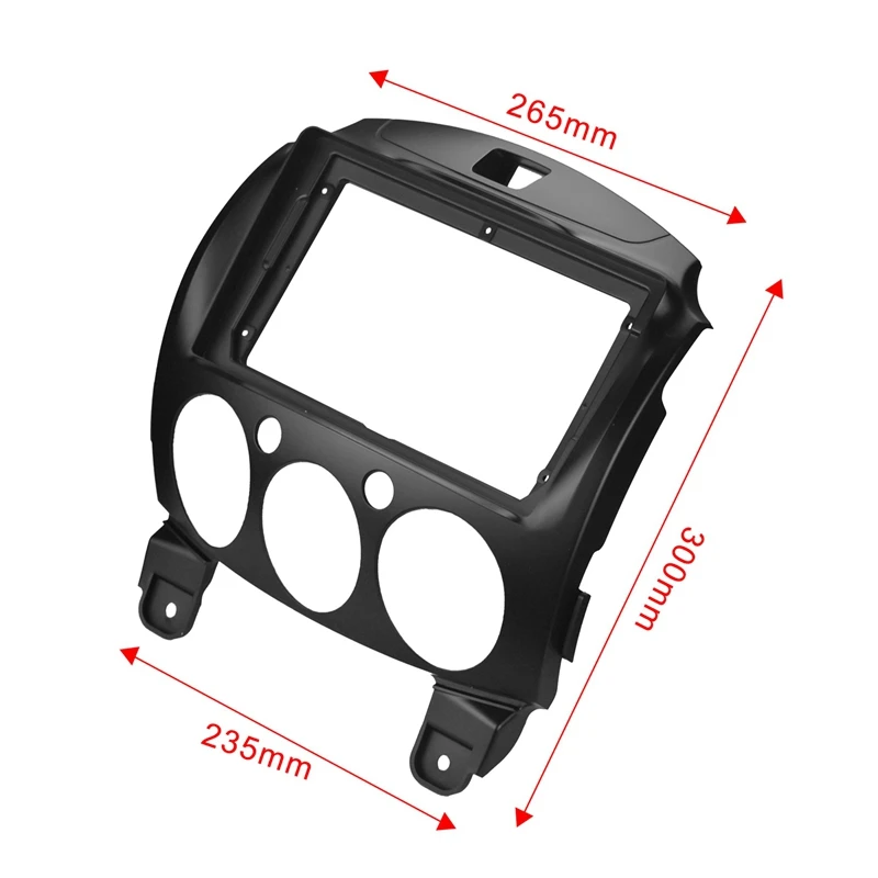 2DIN Автомобильная DVD-рамка аудио адаптер комплекты отделки приборной панели 9