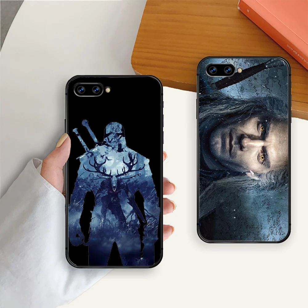 

ARPG Game Witchers Phone Case Cover For Huawei 5T 7I 8A 8X 8 9X 9 10 10I 20 30 Honor Nova Pro Lite Black Black Painting Silicone