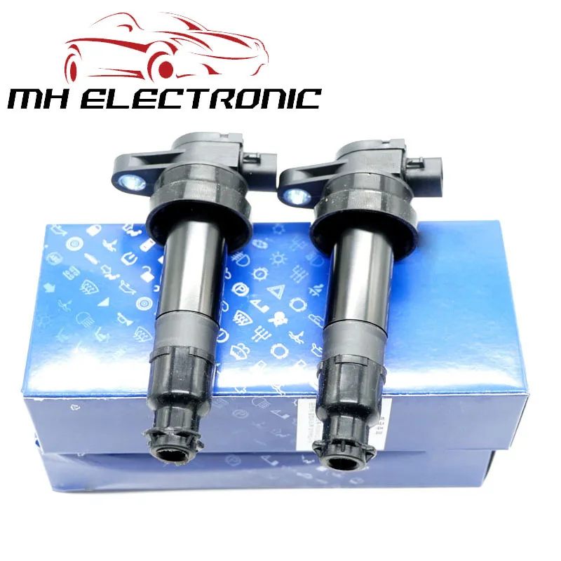 MH электронная катушка зажигания 2 шт. 27301 2B000 для Hyundai Accent I20 I30 Elantra Kia Rio Ceed Soul 1.6L Cerato