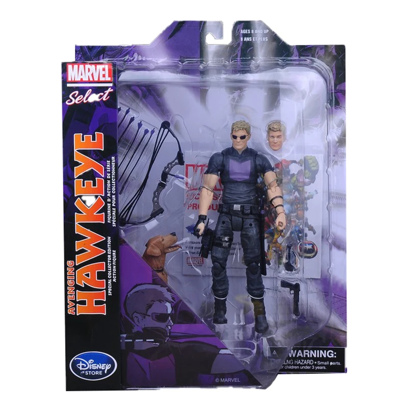 

Disney Marvel The Legends Spider-Man Captain America Hawkeye Ant-Man Real Person PVC Action Figure Collection Model Toy For Kids
