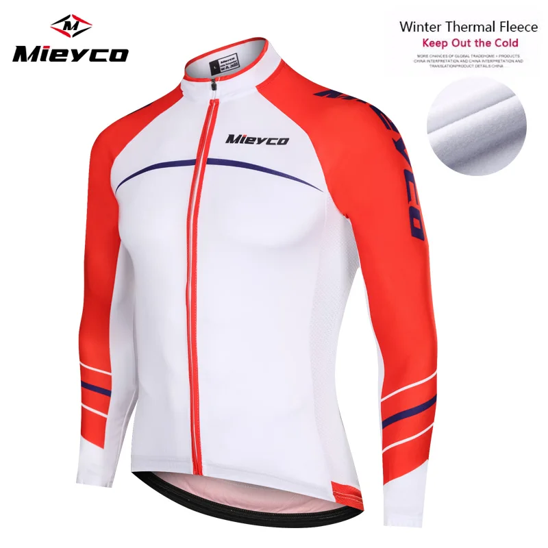 

Winter Cycling Jersey man pro Bike MTB Jersey Shirt Thermal Fleece Long Sleeve maillot ciclismo Outdoor Sports cycling shirt