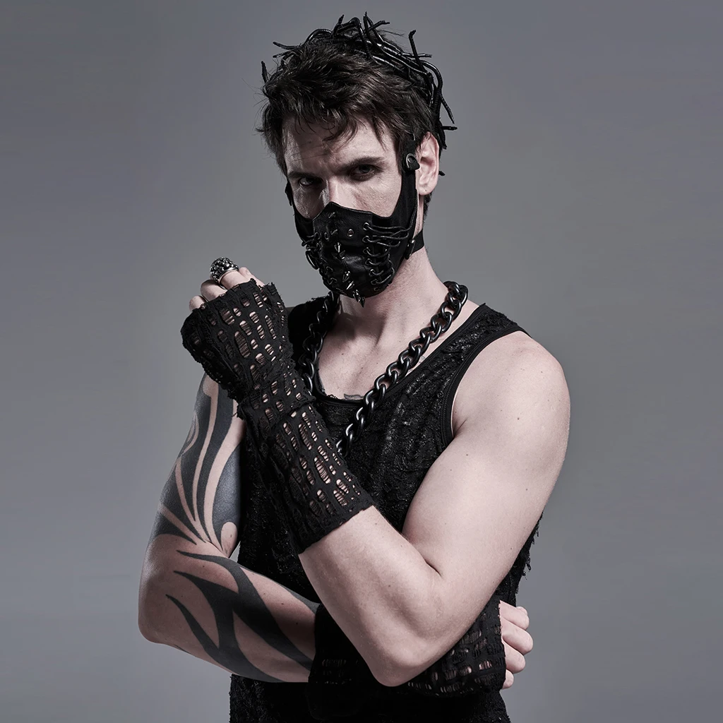 Перчатки мужские без пальцев модные мягкие черные повседневные перчатки в