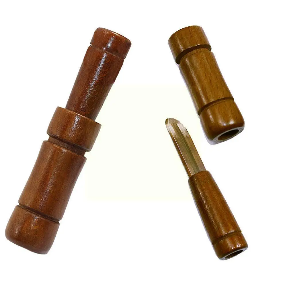 

Wooden Duck Call Duck Hunting Loud Call Whistle Mallard Bait Accessories Hunting Decoy Pheasant Supplies Ourdoor Caller Sho O3k5