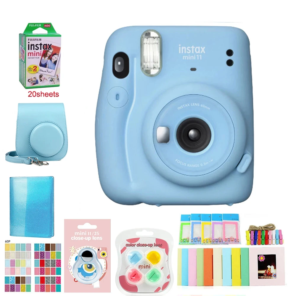Оригинальная фотокамера Fujifilm Fuji Instax Mini 9 + 20 листов 8/9 пленки | Электроника