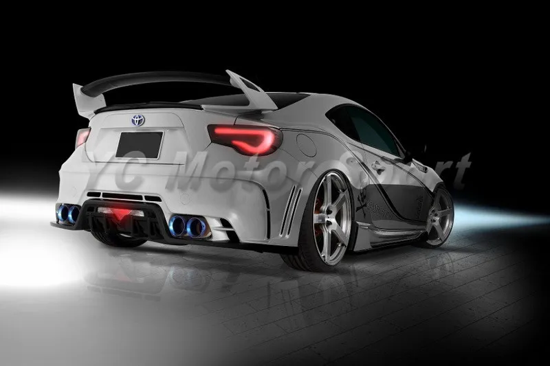 

Car Accessories Carbon Fiber Blade with FRP Base Fit For GT86 FT86 ZN6 FRS BRZ ZC6 TK RW RR SZ Style Rear Trunk Spoiler Wing