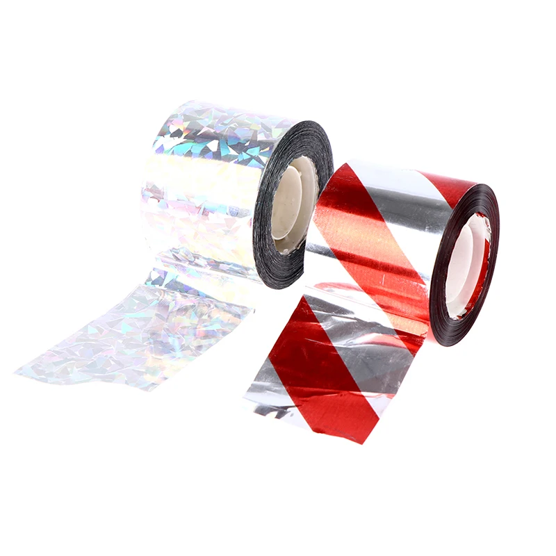 

50m/80m Flash Reflective Bird Scare Tape Audible Repellent Fox Pigeons Repeller Ribbon Deterrent Tapes Orchard Pest Control