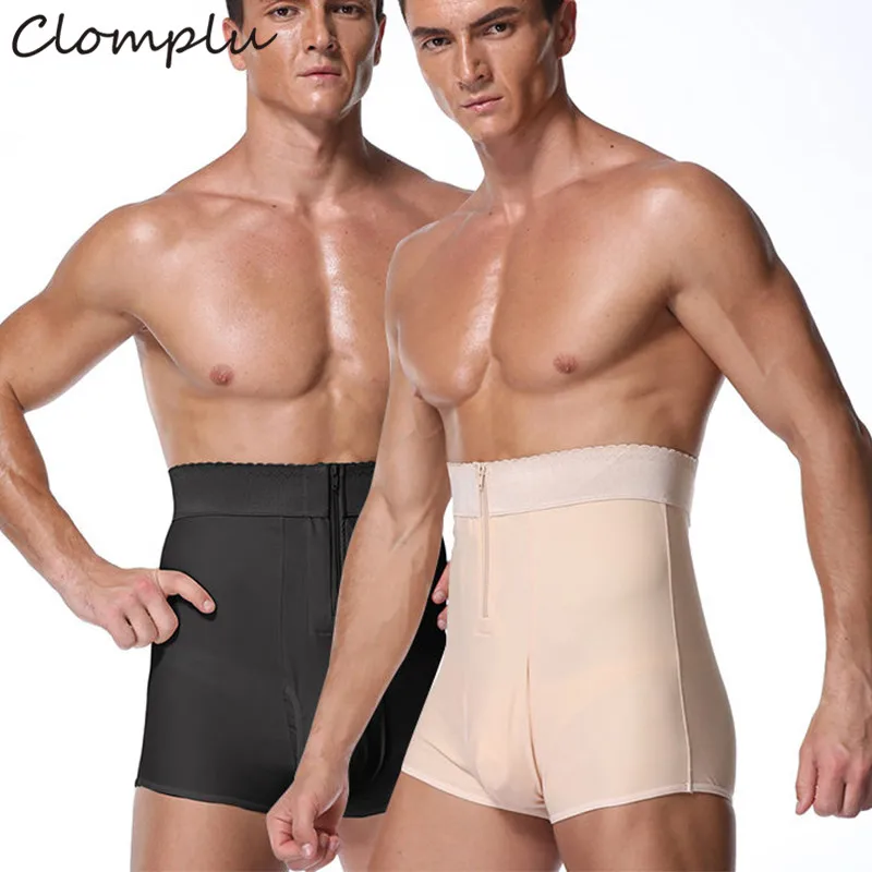 

Clomplu 2019 Shapewear High Waist Shaper Mens Control Panties Spandex Body Shapers Butt Lifter Weight Loss Underwear