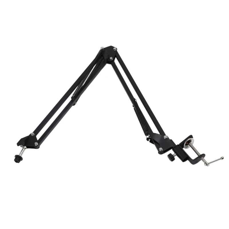 HOT Pro Desktop Microphone Suspension Scissor Arm Stand Table Mounting Clamp for Samson Blue Yeti Snowball | Электроника