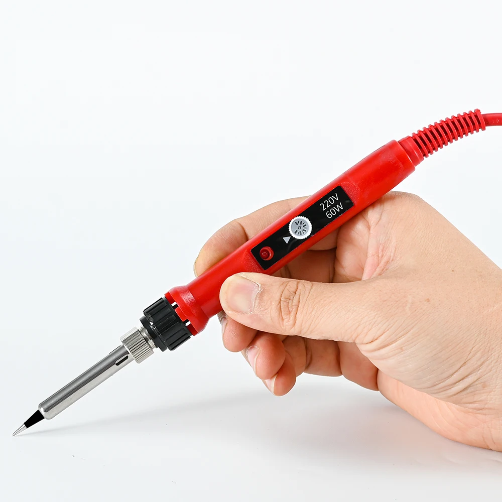 Паяльник с регулируемой температурой и внутренним нагревом 60 Вт