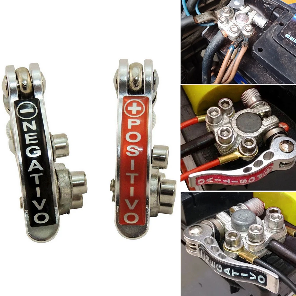 2 шт. для быстрого отсоединения прибор автомобиля Батарея основной кабель Post