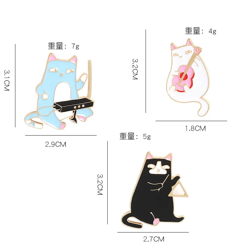 

Meow Cat Kindergarten Enamel Pins Box Kitten Hugging Cats Badge Custom Brooch Bag Clothes Lapel Pin Cartoon Animal Jewelry Gift