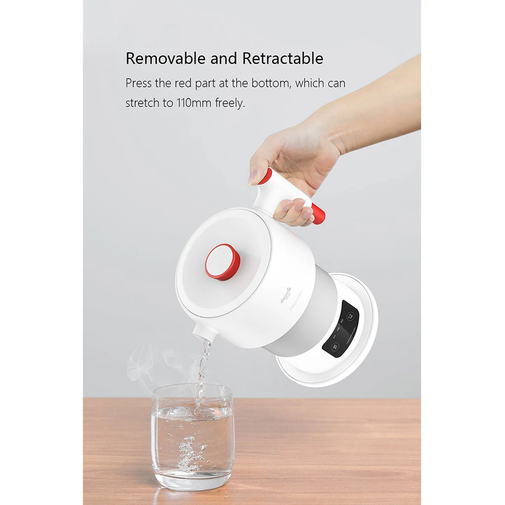 Складной электрический чайник YouPin Deerma дорожная портативная бутылка для воды л