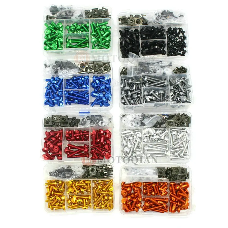 Универсальные мотоциклетные винты обтекатели болты головки винтовые гайки для