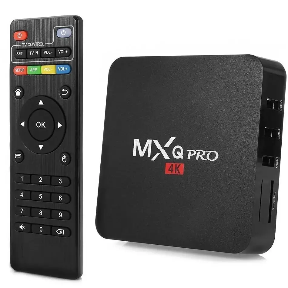 Андроид ТВ приставка / DGMedia MXQ PRO 2Gb/16GB, CPU S905W  /В приставка андроид / Смарт приставка для телевизора