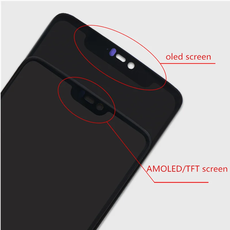 Для Oneplus 6 ЖК-дисплей+ кодирующий преобразователь сенсорного экрана в сборе запасные аксессуары для Oneplus6 ЖК-экран