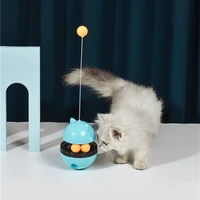 pet toys cat fun tumbler feeder toy for cats dogs puzzle whirling leaking food balls interactive cat play game toys pet supplies