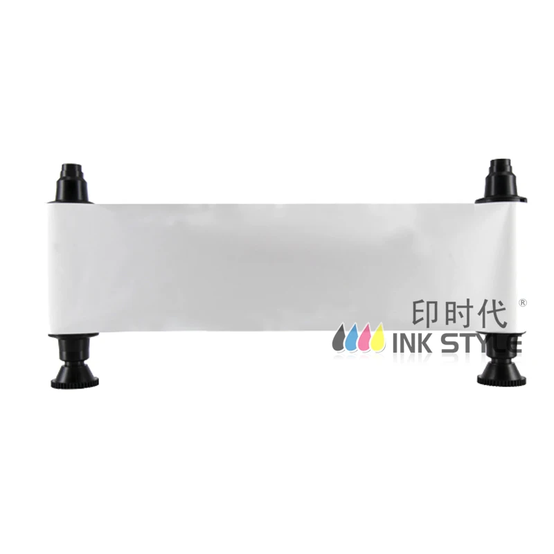 Упаковка из 5 шт. универсальных R2015 белых лент 1000 принтов для карточного принтера