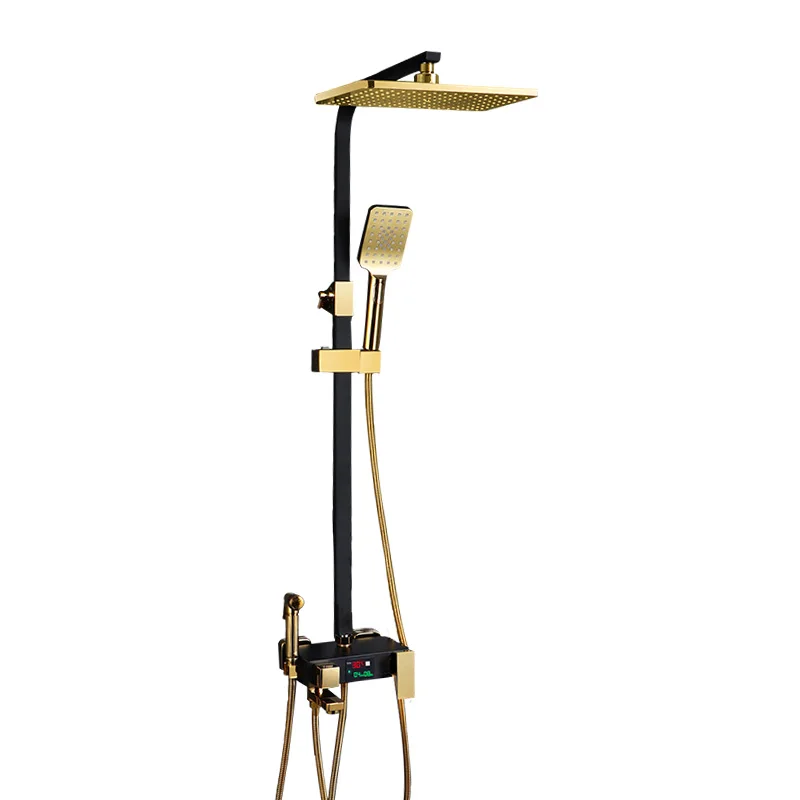 Душевая система латунный смеситель с ручной душевой системой и дождевым душем |