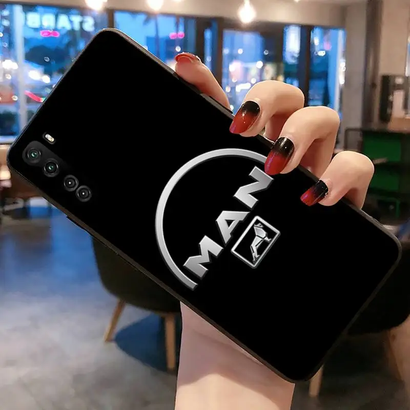 Чехол для телефона с логотипом Man Trucks Huawei P20 P30 P40 lite E Pro Mate 40 30 20 P Smart 2020 P10 | Мобильные