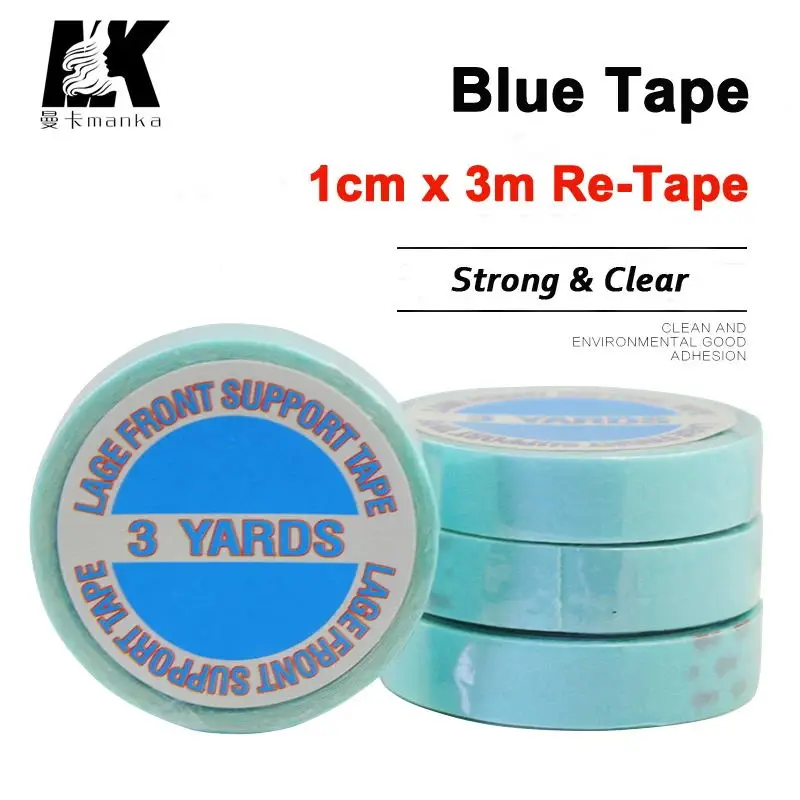 

3.0 Metre/ Roll Wig Tape For Lace Waterproof Face Tape Hair Extension Tape Double Sided Adhesive Tape For Toupee Frontal