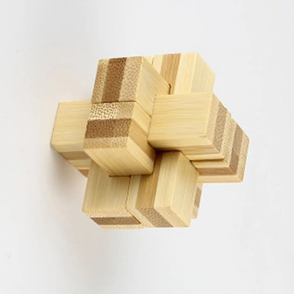 

Luban Lock 3D Wooden Toy Natural Environmental Protection Wear-resistant Waterproof Children's And Adult Educational Toys