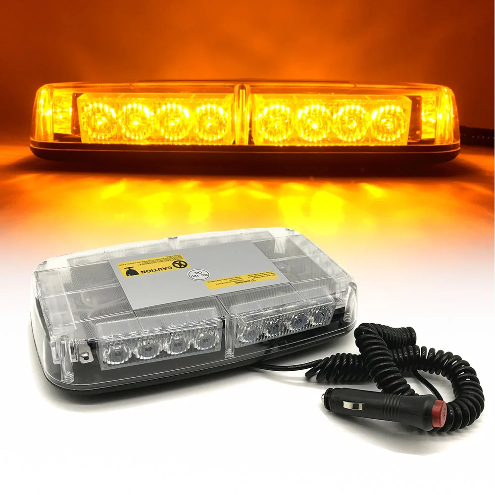 

Car Roof strobe Light 24 LED flashing Emergency Warning Light Lamp Police car fire truck roof flash light beacon DC12V