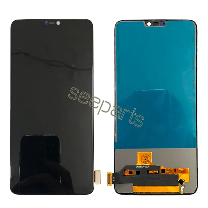 ЖК дисплей TFT для Oneplus 6 сенсорная панель в сборе с дигитайзером и рамкой OnePlus