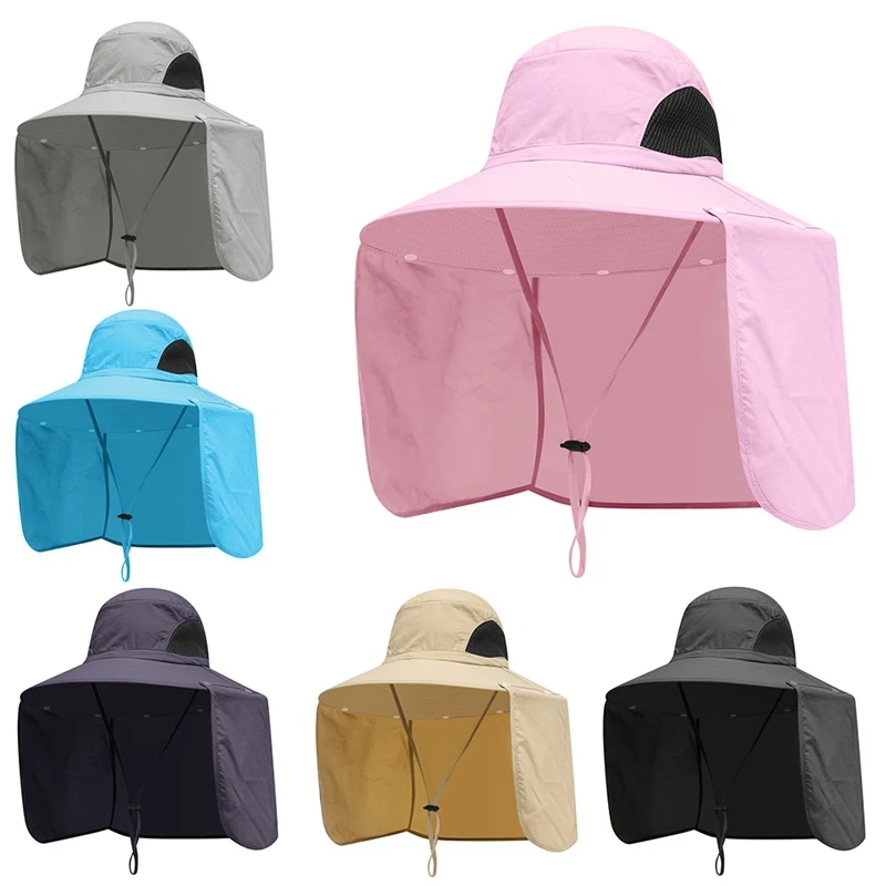 

Cloak Style Outdoor Sun Hat Fishing Hiking Outdoor Bucket Hat