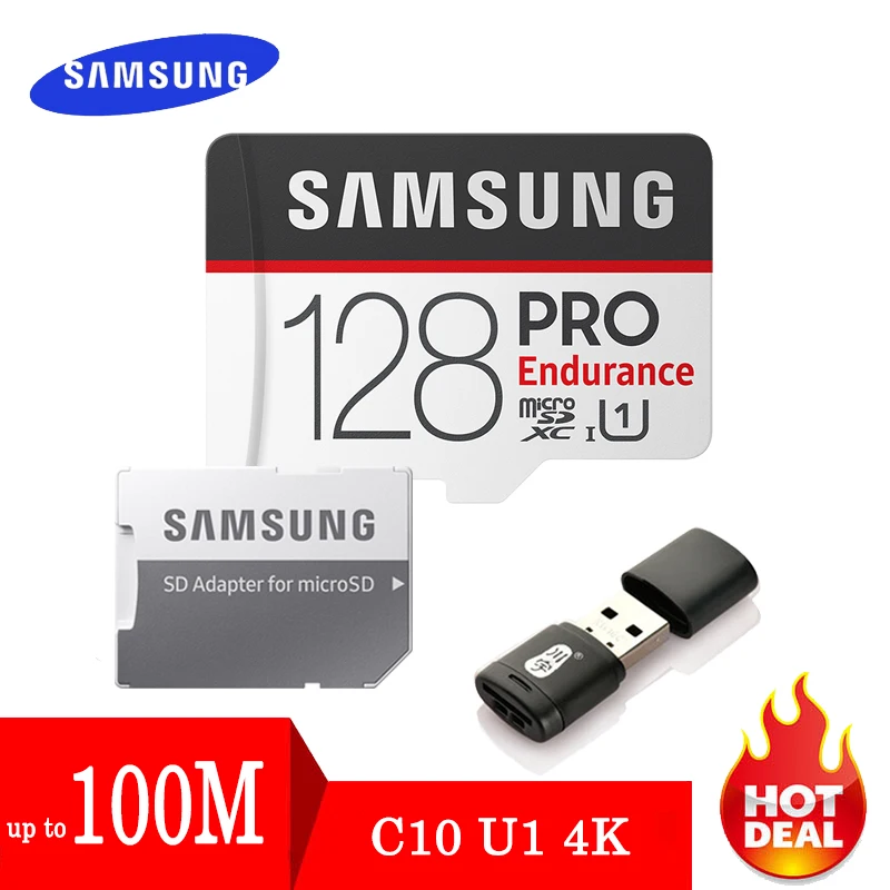Карта памяти SAMSUNG PRO Micro SD 128 ГБ 32 64 U1 4K класс 10 карта карты SD/TF microSD для