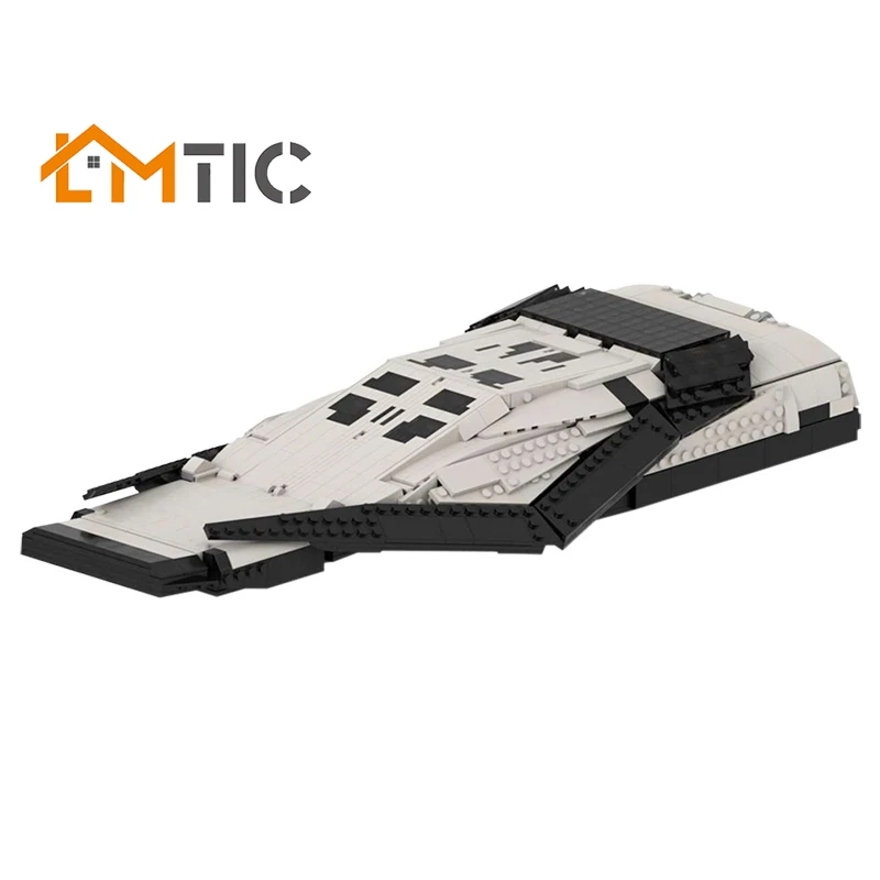 

1259 шт., Детский конструктор MOC «космический корабль»