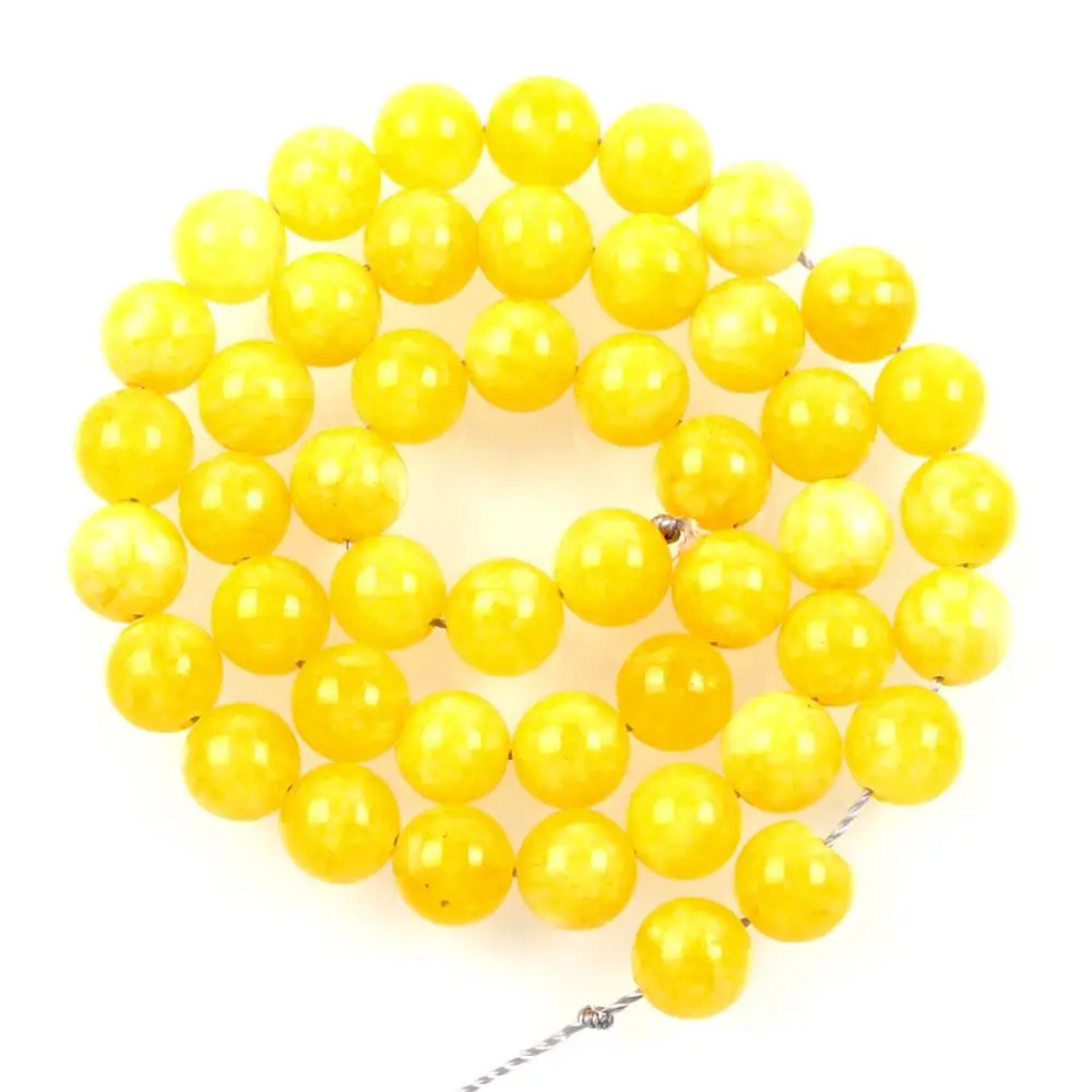 8 Colors 6-10mm Round Solid Color White Marble Stone Bead Natural Loose Beads Jewelry Making Bracelet Necklace Handmade | Украшения и