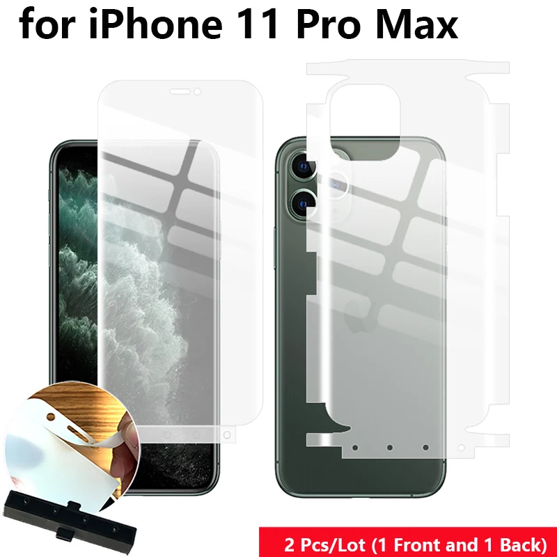 2 шт./партия Защитная пленка для экрана с защитой от царапин передней и задней