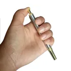 Ручка-ланцет из нержавеющей стали, ручка для Кровопускания, акупунктурные иглы для массажа, держатель для теста на глюкометр, 1 шт.