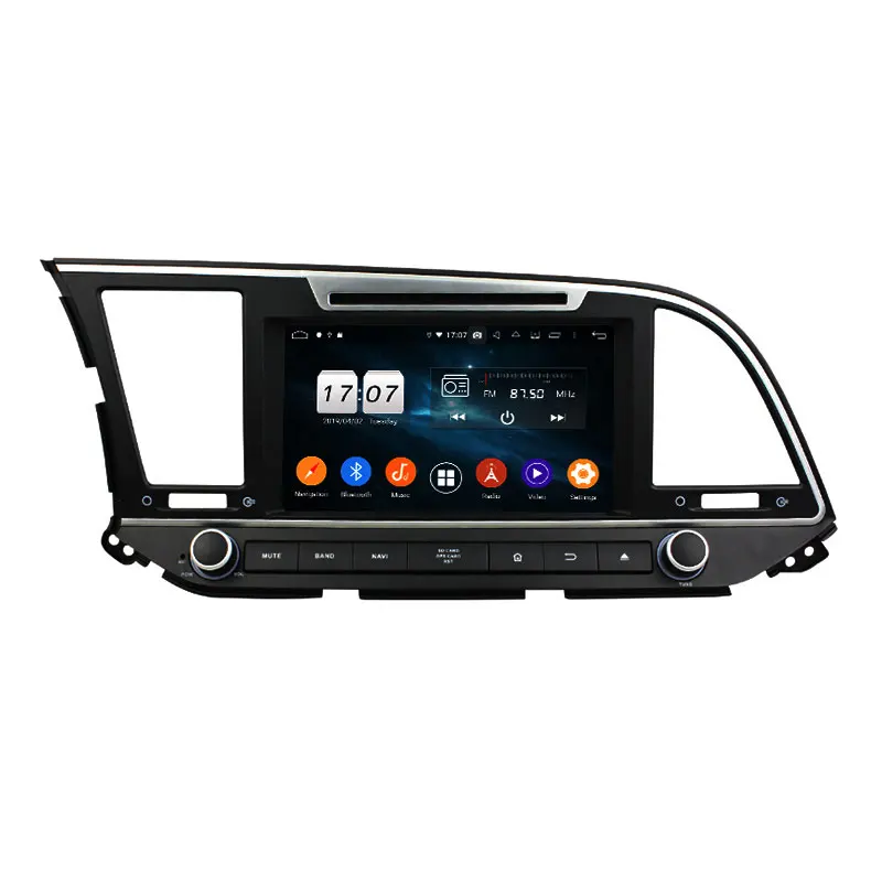 Android 9 0 PX6 DSP для Hyundai Elantra 2015-2018 Автомобильный мультимедийный стерео плеер без DVD