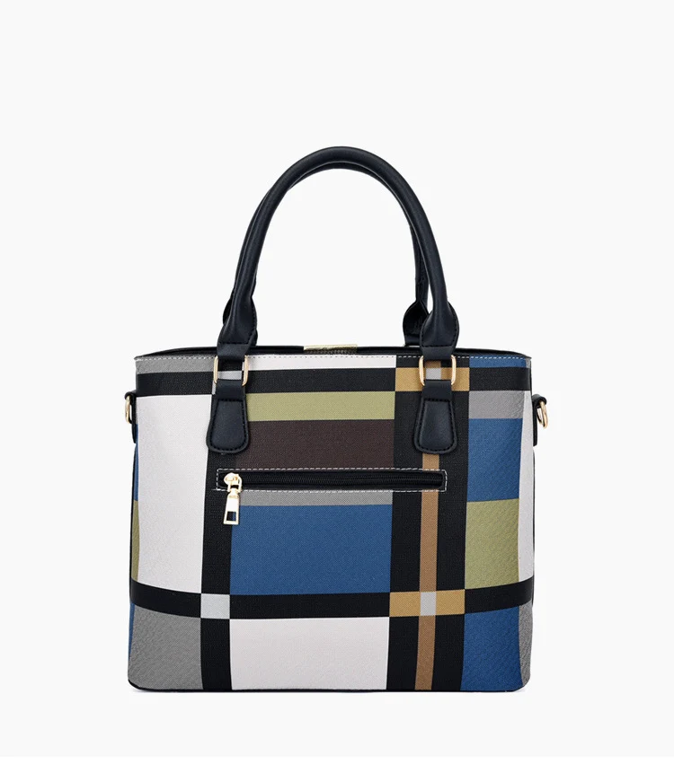 SMOOZA Luxury Handbags 2021 Plaid Women's Bags Designer Tassel Purses And Shoulder Bag Set 4 PCS/Set Female Bolsa Feminina | Багаж и