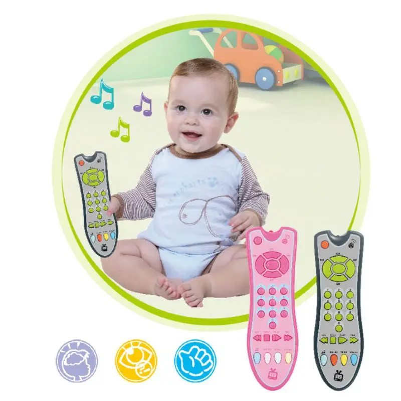 

C5AA Baby Music TV Mobile Phone Remote Control Electric Numbers Learning Educational Kids Toy Gift