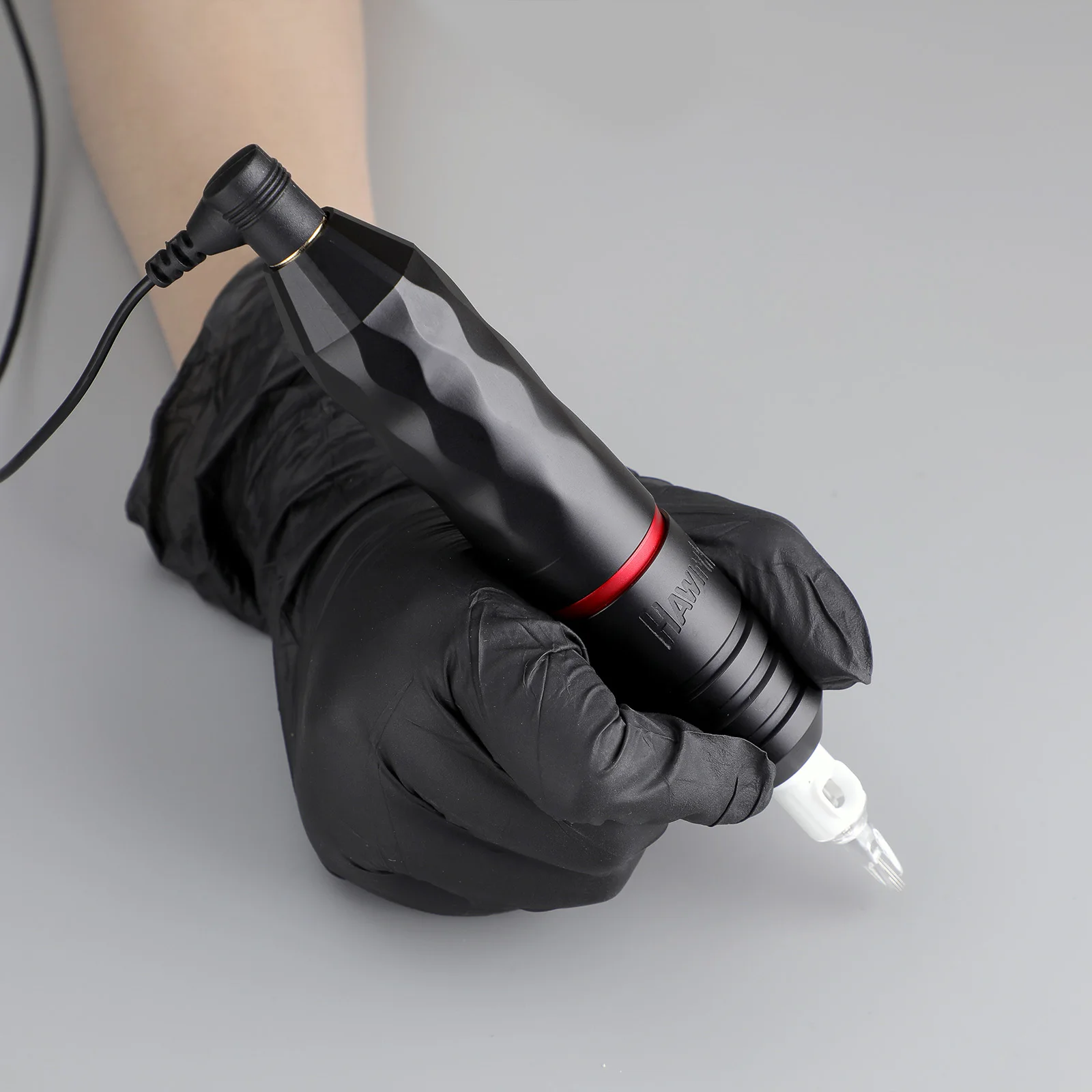 Stigma Black Motor Tattoo Pen Permanent Makeup Machines Device Equipment RCA Interface Body Artist Gun EM170-1 | Красота и здоровье