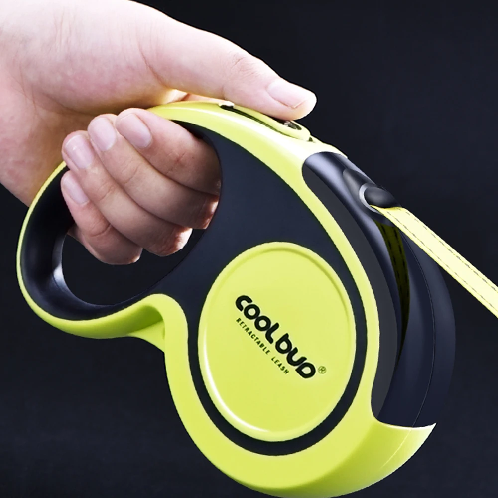 5 м поводок для собак автоматический Выдвижной Нейлоновый Поводок удлиняющийся