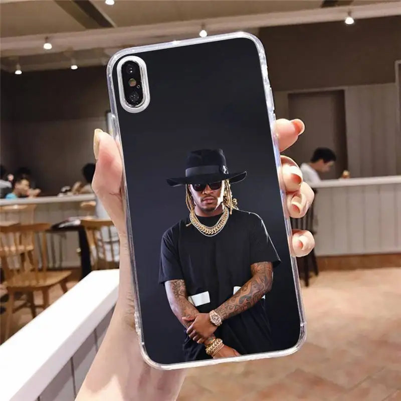 

American Future Rapper Phone Case Transparent soft For iphone 5 5s 5c se 6 6s 7 8 11 12 plus mini x xs xr pro max