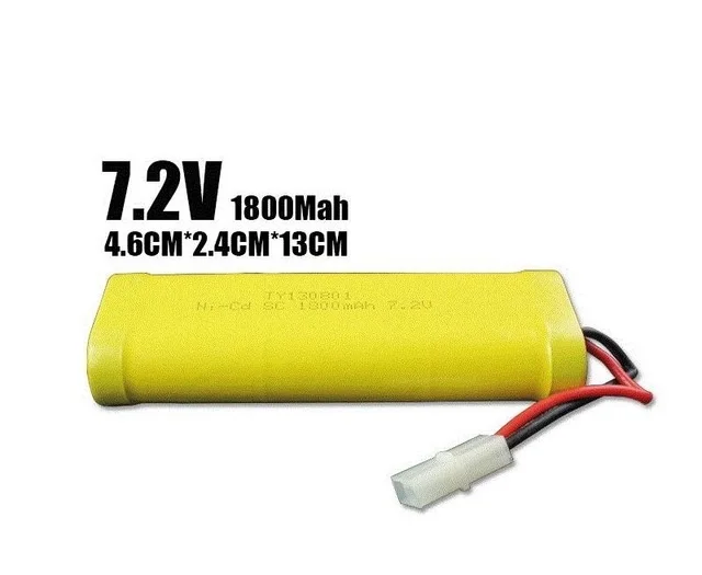 YUKALA 3818 3819 3838 3839 3848 3858 3868 3878 3888 3889 3899 1/16 RC Танк 7 2 в 1800 мАч Ni CD SC батарея Бесплатная