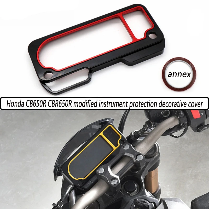 

For Honda CB650R CBR650R CB CBR 650 R 650R 2019 2020 2021 Motorcycle Frame Screen Instrument Protection Meter Case Guard Covers