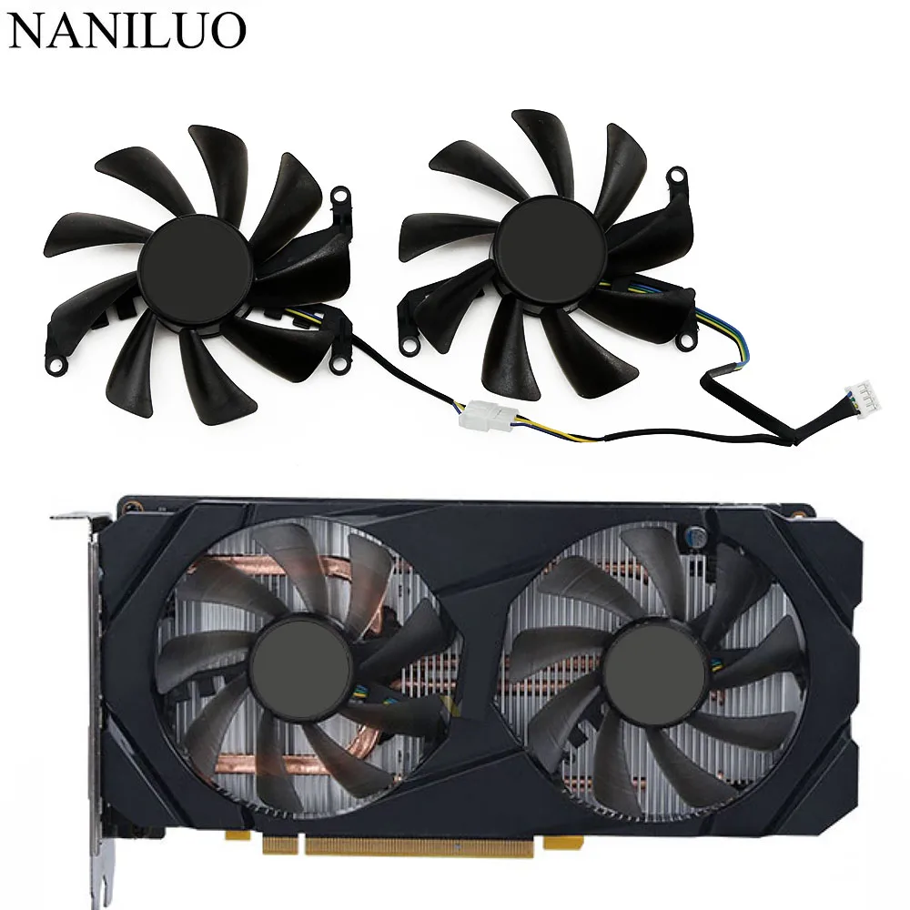 

85MM GTX 2060 2070 graphics fan for GALAX GeForce RTX 1660 1660Ti SUPER Will Video Card Cooling Fan