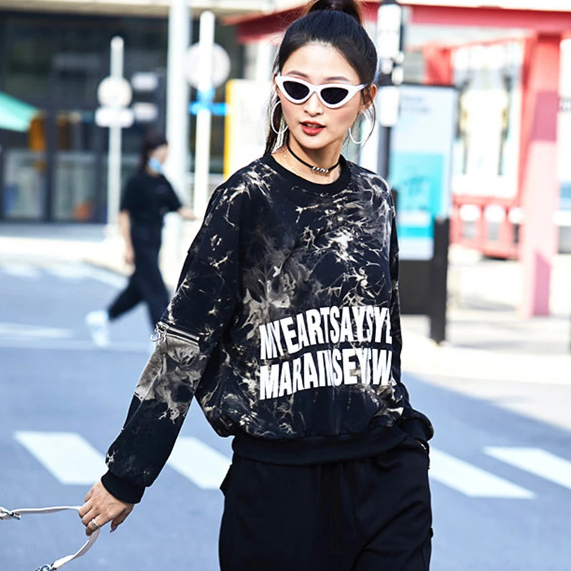 

Max LuLu Korean Spring Designer Womens Vintage Camouflage Loose Hoodies Ladies Casual Printed Sweatshirts Oversized Streetwear